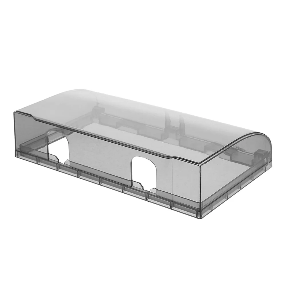 

1pcs Waterproof Outlet Box Cover 86 Type Adhesive Double Socket Protector For Bathroom Wall Switch Weatherproof Acrylic