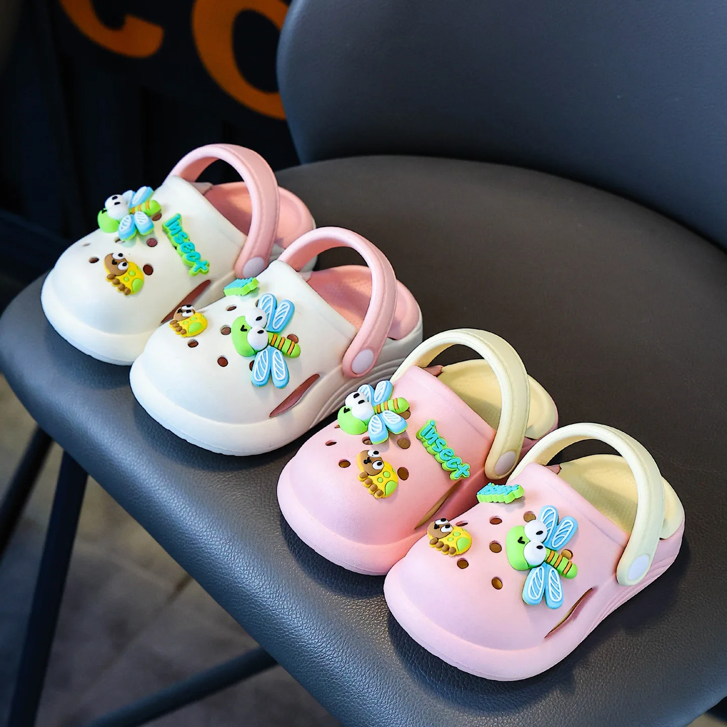 

Flip Flops for Children Toddler Slippers Kids Summer Beach Shoes Girls Cartoon Home Slippers Boy Infant Sandals Slides Baby 1-4Y