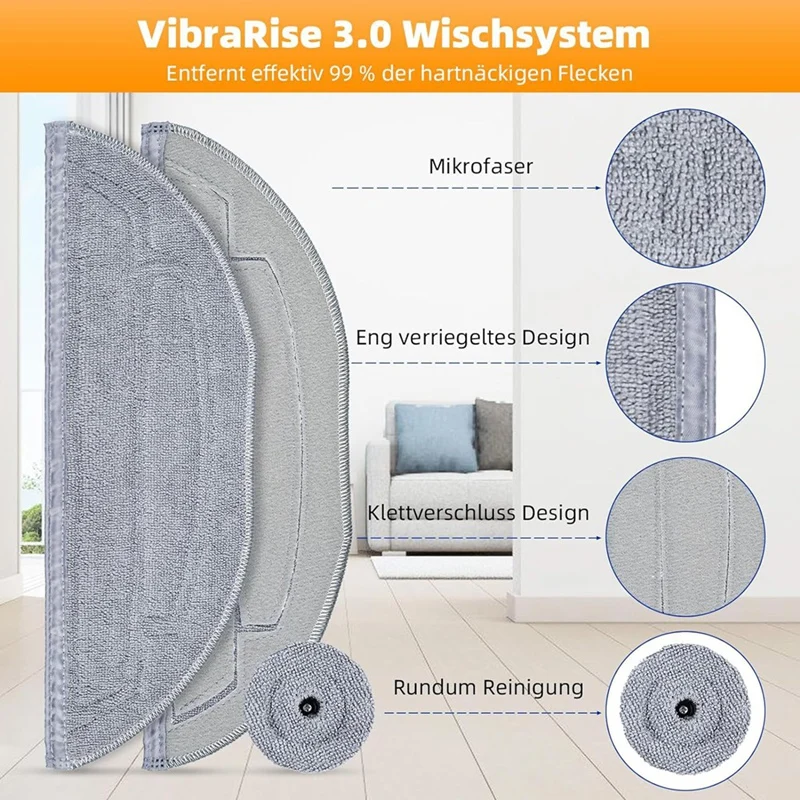 ชุดอุปกรณ์เสริมสำหรับ Xiaomi roborock S8 MaxV หุ่นยนต์ทำความสะอาดแบบลูกกลิ้งแปรงตัวกรองถุงเก็บฝุ่น