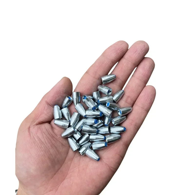 20 قطعة غرق الرصاص مع البلاستيك الأساسية رصاصة دودة ثقالة 3.5 جرام-20 جرام ل تكساس تلاعب و كارولينا تلاعب جعل الصيد معالجة الملحقات #5