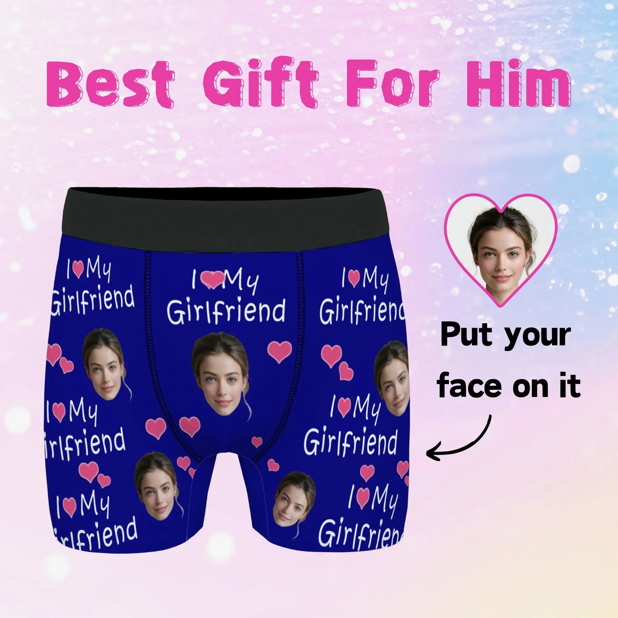 Custom Avatar Men's Boxer Briefs