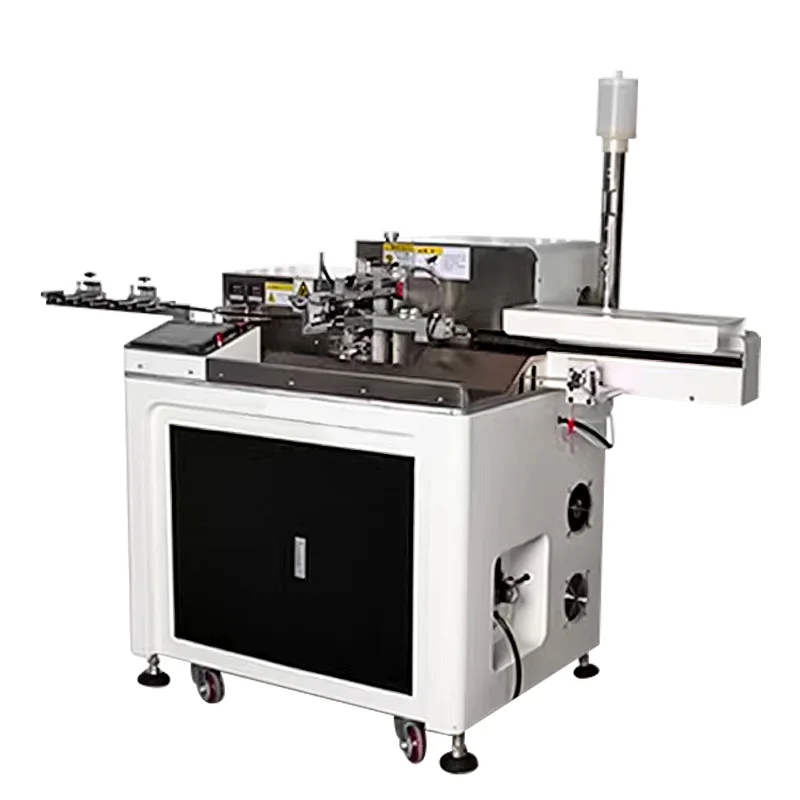 BORX Double Automatic Double Head Tinning Machine With Fully Servo System For Electronic Wires High-Temperature Silicone Cables