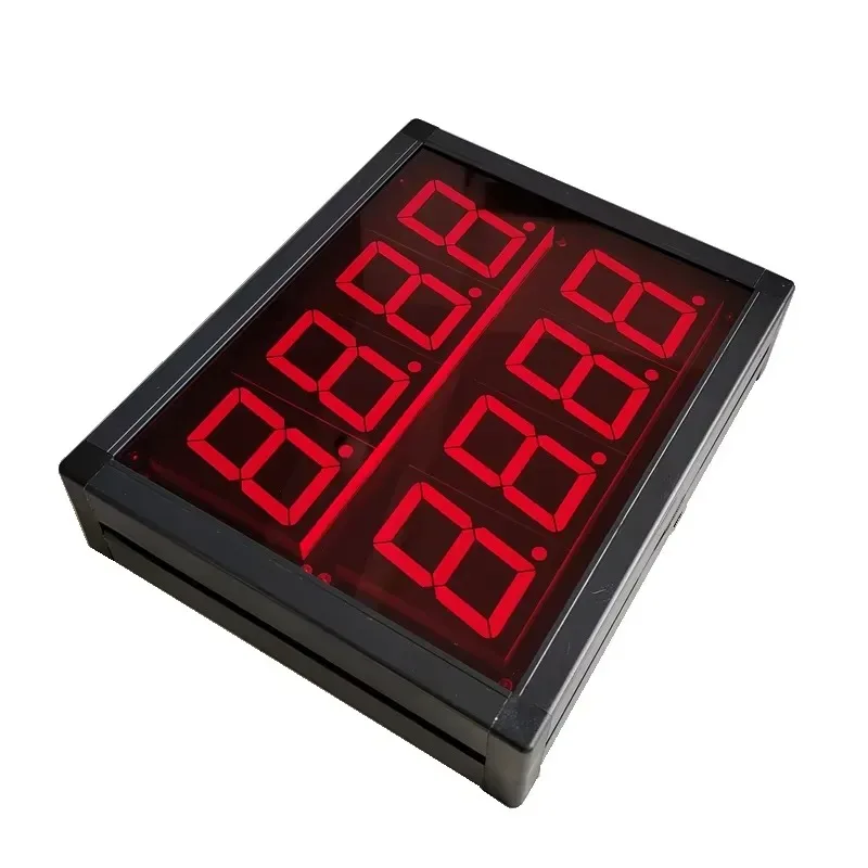 Custom LED Digital Display 3/5/8/12 Inch Modbus ASCII Large Screen RS232 RS485 TTL 0-20mA 0-10VDC Analog Digital Programmable