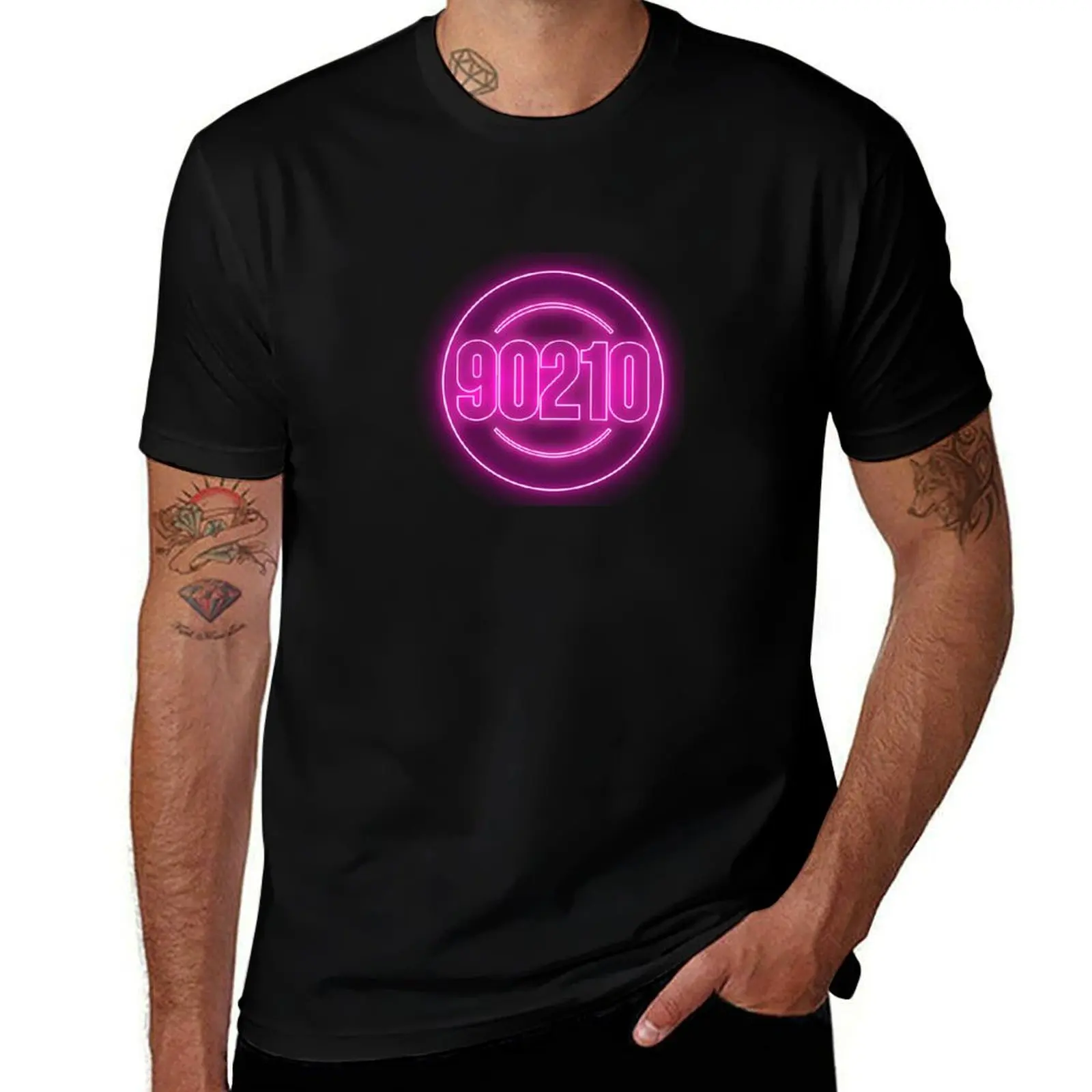 

90210 T-Shirt man t shirts cotton t shirts with prints t shirts for man graphic funny T-shirt