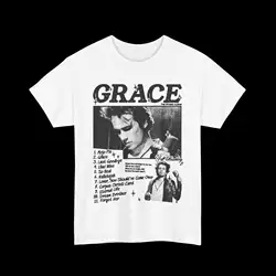 Camiseta con diseño de álbum de Jeff Buckley Grace, mercancía