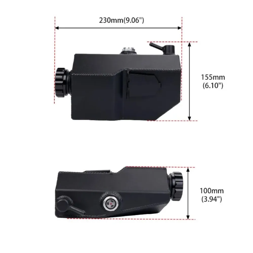 Wang Acuado para modificaciones  automóviles Ford F250 F350 F450  los años 11-16, pósito  agua  aluminio 1910164AA00