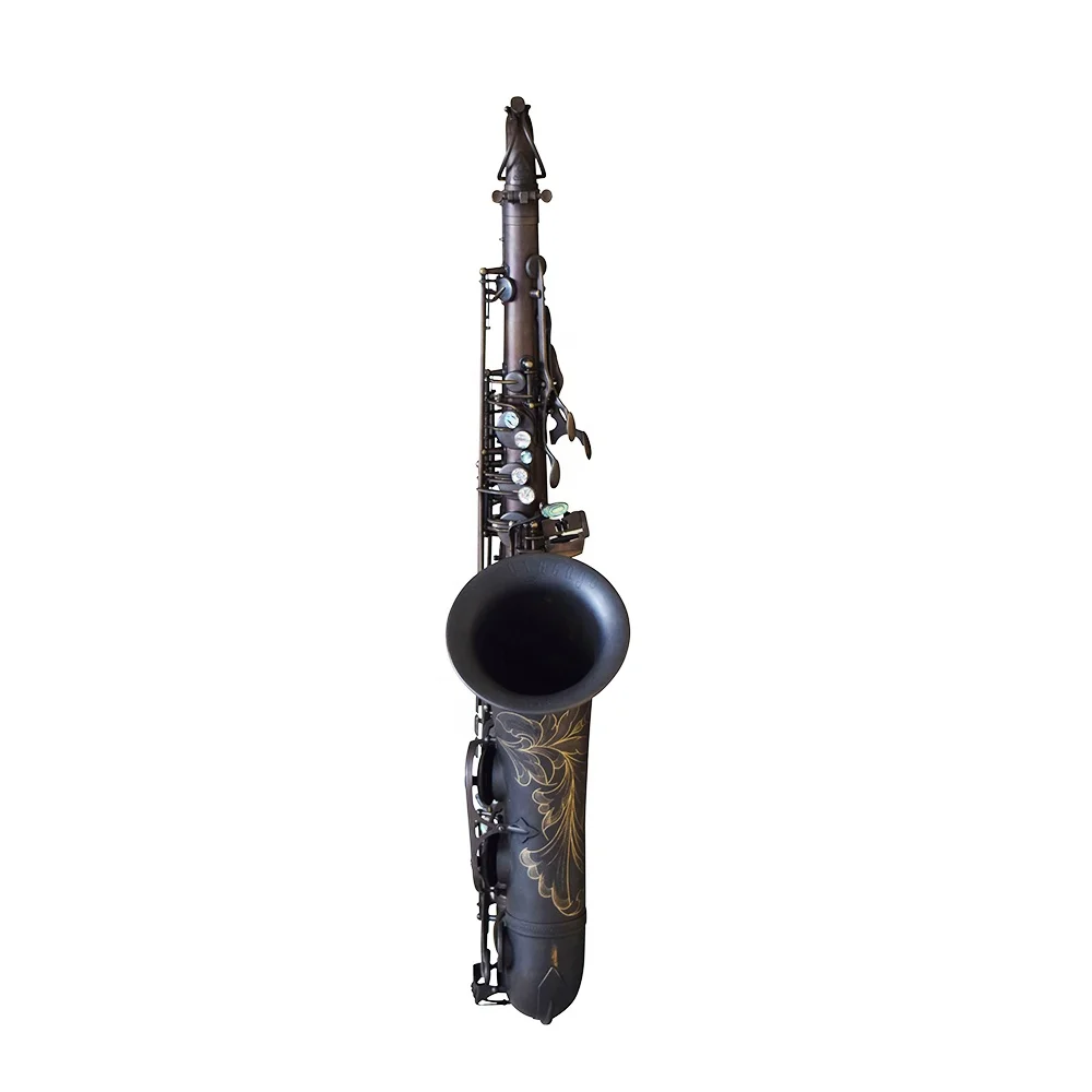 

Professional Vintage Black Gold Copper Body Tenor Saxophone JYTS113VGBKGC Tone Woodwind Instrument For Performance