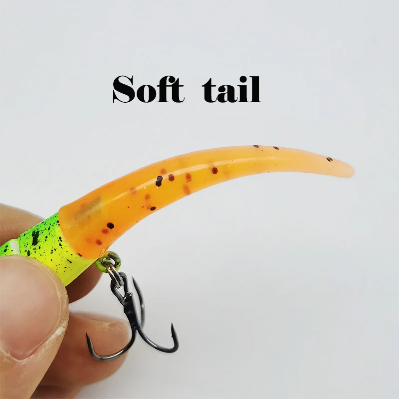 1pc Multi Segment Swimbait, Fishing hard And Fishing Soft Slow Sinking Bass Fishing Lure, Fishing Tackle For Freshwater Saltwate