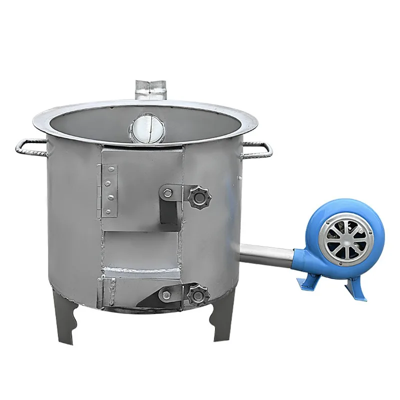 Smokeless firewood stove Old-fashioned firewood stove Wood burning Coal mobile firewood stove Household rural heating Indoor