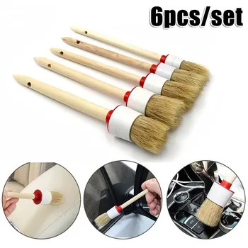 Juego De Cepillos De Limpieza De Coche, Suaves Naturals, 망고 드 마데라, 데피 