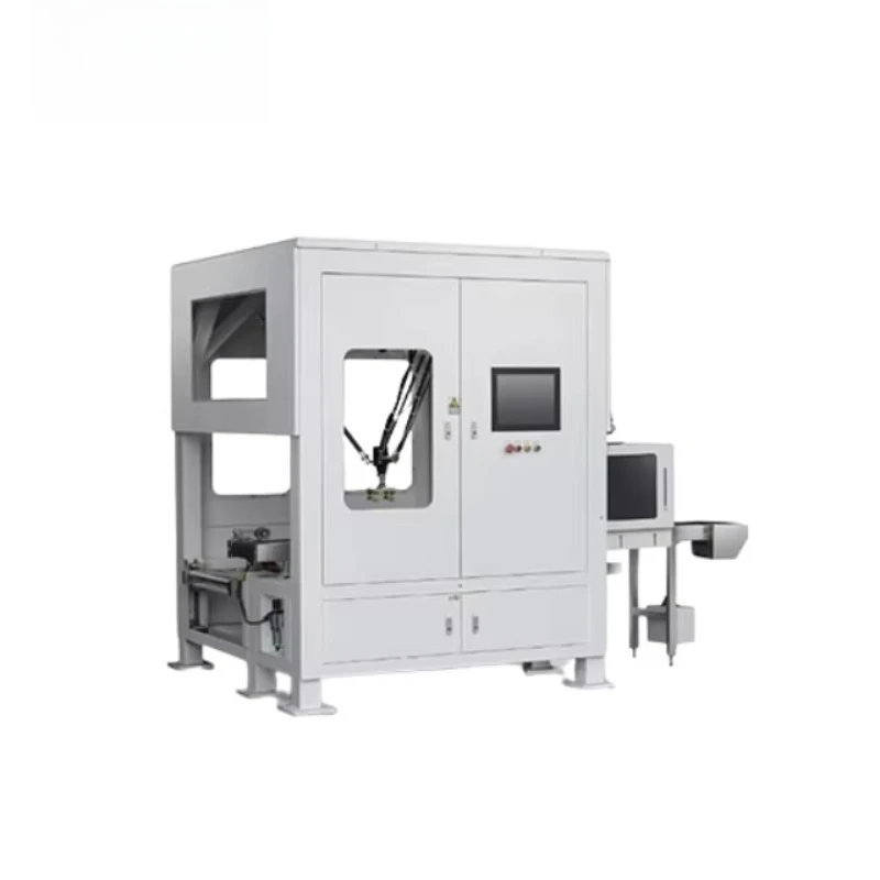 Automatic Pickup Pallet Packaging Mechanical Arm Palletizing Manipulator Delta Parallel Robot for Food Carton Packaging