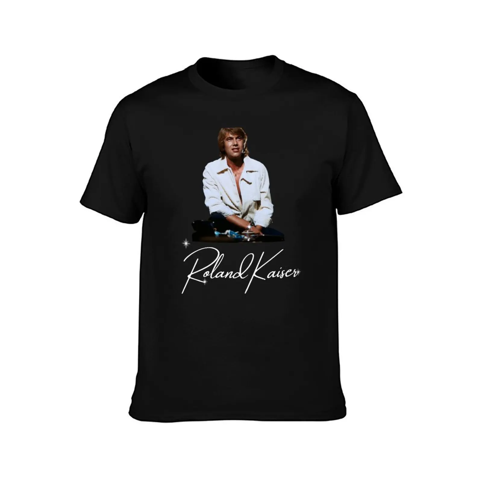 Roland kaiser - rip Roland kaiser - rest in peace Roland kaiser T-Shirt, Summer Casual Cotton Tee, Oversized Streetwear Tops