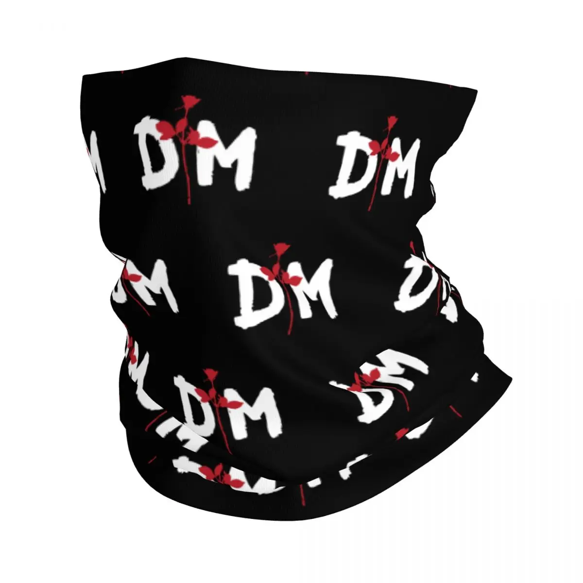 Custom Electronic Rock D-Depeche Cool Mode Bandana Winter Neck Warmer Men Windproof Wrap Face Scarf for Ski Gaiter Headband