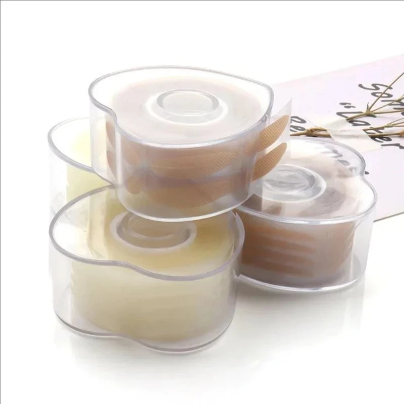 600 szt. Podwójne samoprzylepne naklejki pod oczy do powiek, narzędzie kosmetyczne, taśma do powiek, niewidoczne koronkowe rzęsy