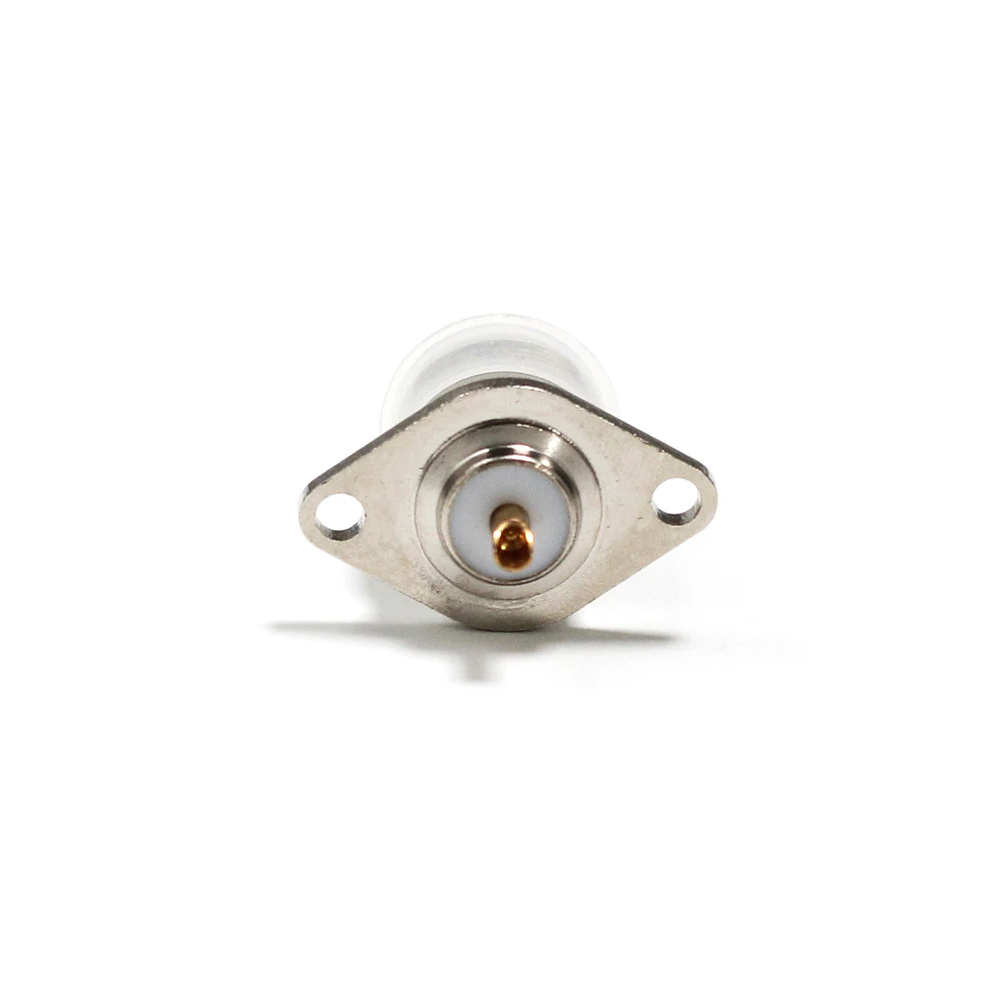 1pc NEW N Type Female Jack RF Coax Adapter Convertor Solder Cup 2-hole Panel Mount Nickelplated Wholesale