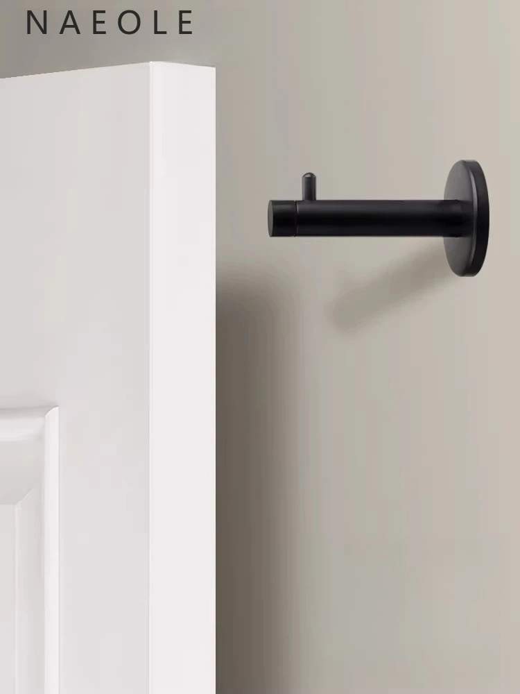 Help Open The Door To Prevent Wind and Collision 304 Stainless Steel Extended Door Top Bedroom Bathroom Wooden Glass Universal