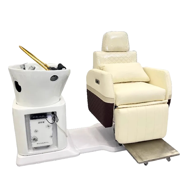 Intelligent high-end hair care chair, rotating hair care flushing bed, multifunctional electric