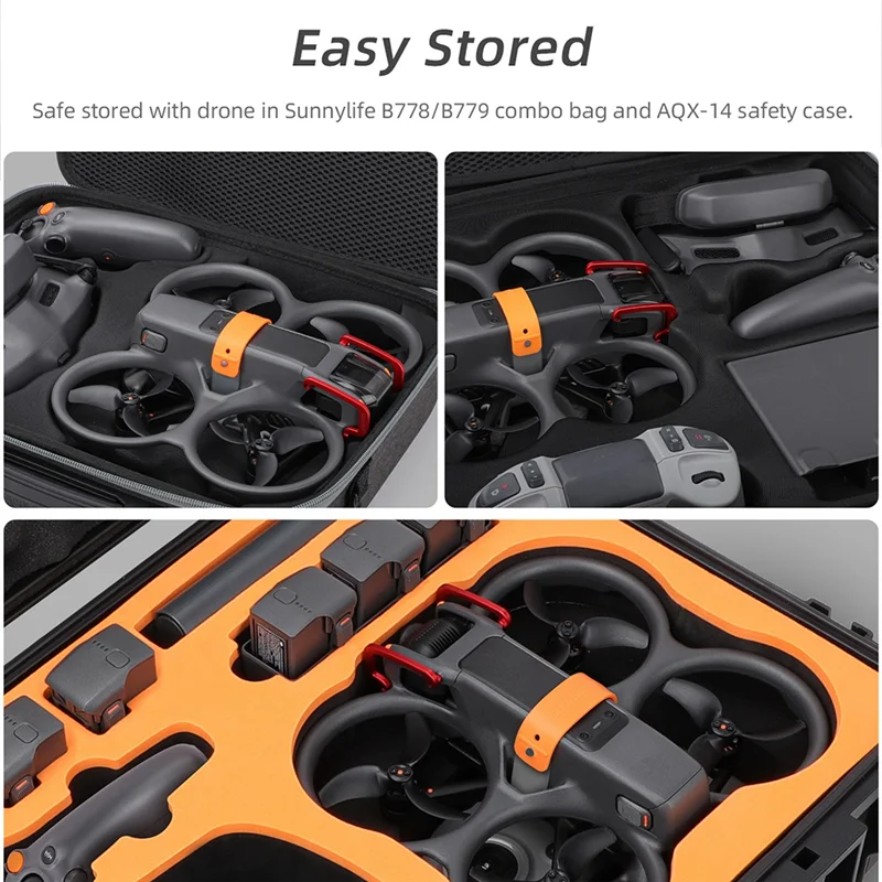 Avata2 부스터 스탠드 액세서리 용 New-SUNNYLIFE 드론 랜딩 기어 접이식 스파이더 기어 랜딩 기어 보호 브래킷, Durabl