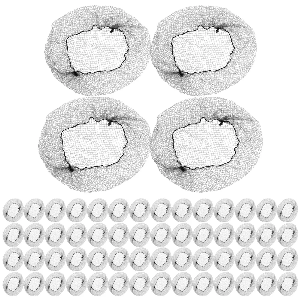 

100pcs Invisible Hair Net Head Flower Bun Mesh Nets for Women Men Stage Performance Wedding Styling Accessories