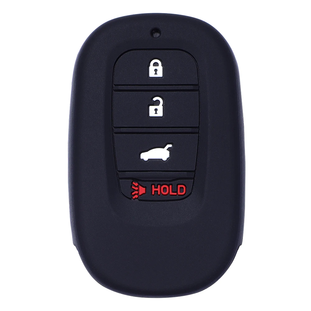 Schlüsselanhänger-Hülle für Honda Odyssey Ridgeline MPV Freed Jazz HR-V Passport CR-V Accord Civic, langlebige, eng anliegende Silikon-Schlüsselhülle – Detail 12