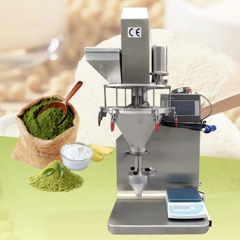 Customized Tabletop Auger Powder Filling Machine Multi Function For Seeds Herbal Powder Desktop Use High Efficiency
