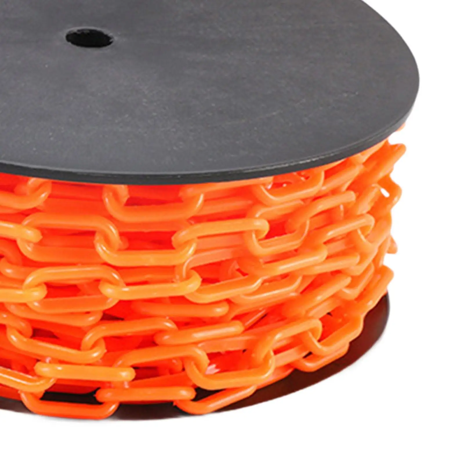 PP elo de corrente barreira de segurança corrente prop decoração aviso corrente protetora cuidado corrente de segurança para construção