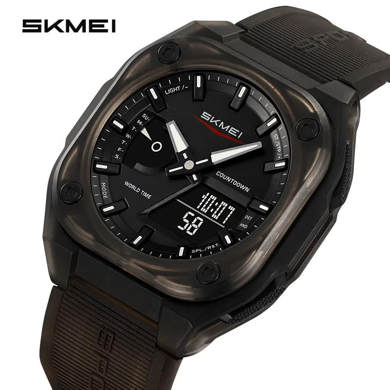 SKMEI Fashion Business Orologi Digital Electronic Watch Sports Watches For Men Waterproof Wristwatch Alarm Clock Horloges Mannen