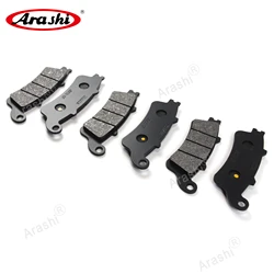 For HONDA GL1800 6/7/8/9/A Goldwing 1800 2006-2014 Motorcycle Front & Rear Brake Disc Pads Accessories 2009 2010 2011 2012 2013