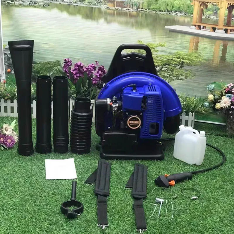 63.3CC EB650 high power backpack gasoline winter snow blower dust removal fire leaf blower 1.8L fire extinguishing hair dryer