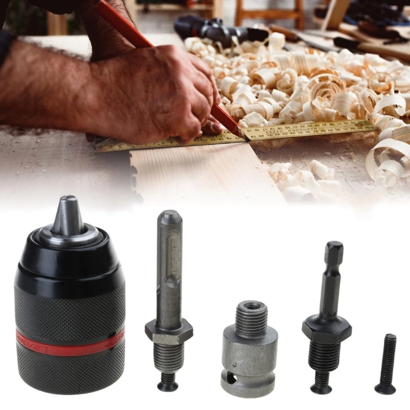 Замена адаптера патрона без ключа.