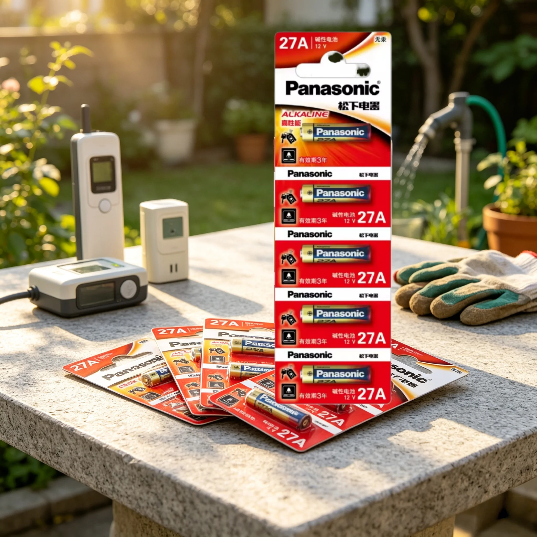 Panasonic 27A A27 12V High Power Long Lasting Alkaline Battery 1-20PCS For Doorbell Wireless Remote Control Electric Toys