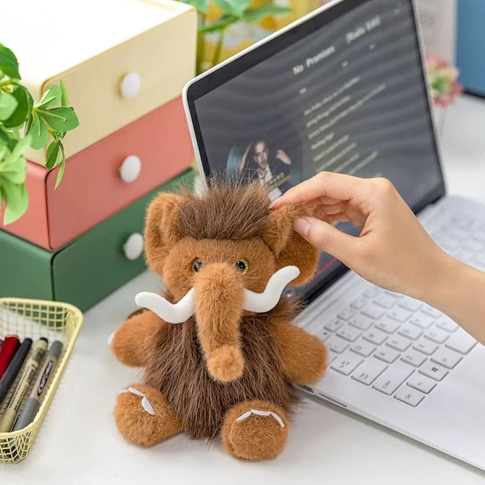 

Simulation Elephant Simulation Mammoth Plush Toys Plush Stuffed Animal Realistic Mammoth Stuffed Toy PP Cotton Soft
