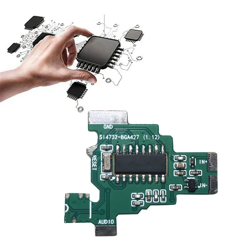 SI4732+BGA427 Module+SMA-50KY Connector Filter Amplified Version For Quansheng UVK5/UVK6 Intercom Modification Module