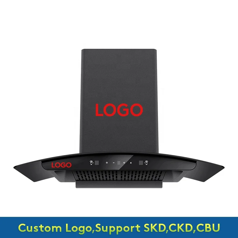 그린텍 H210 침니 스테인리스 스틸 바디 레인지 후드 쿠커 후드