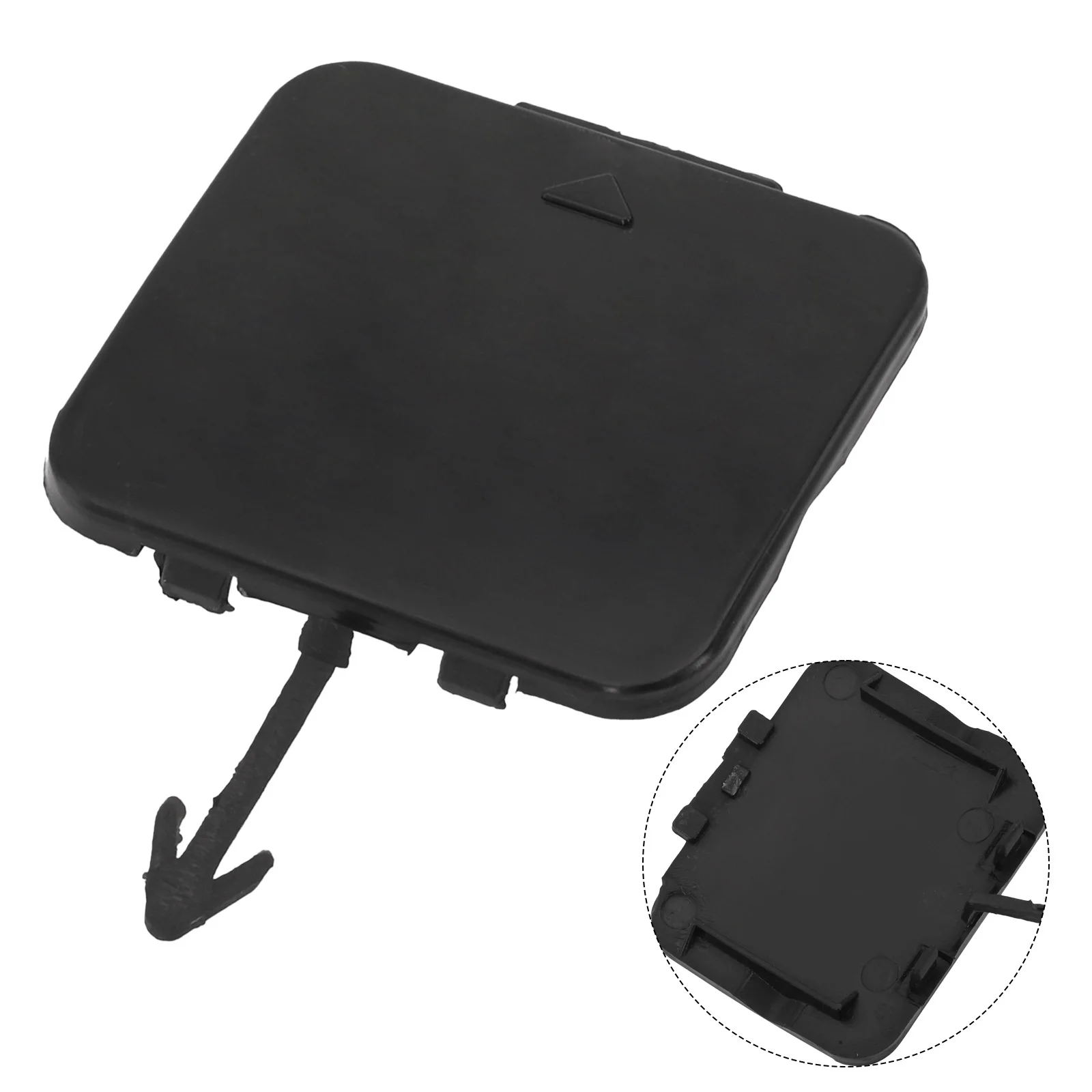 Para bmw 2001-2003 para bmw série 5 e39 amortecedor dianteiro gancho de reboque tampa de reboque de carro item semi-acabado sem pintura preto