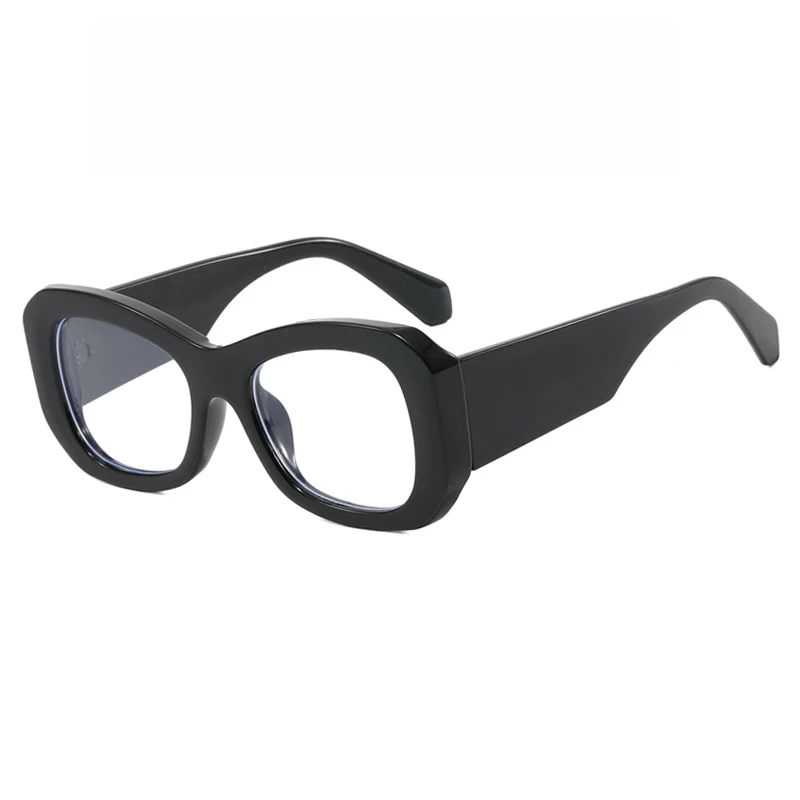 Fashionable, Quirky and Exaggerated Style Eyeglass Frames for European Women, Anti-Blue Light Glasses