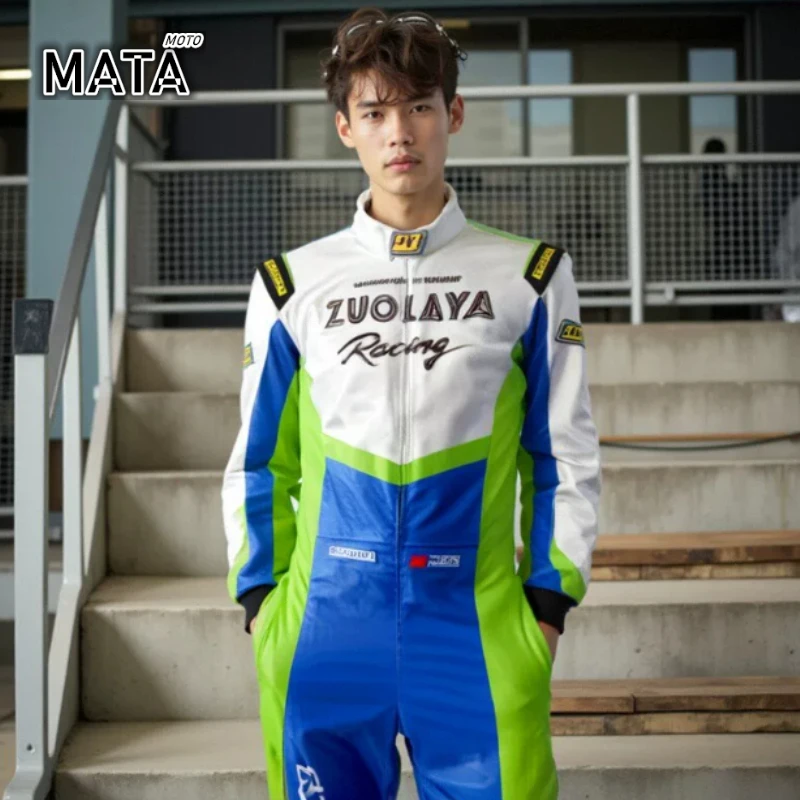 Private Customization LOGO Adult Couple Breathable Kart Car Beach Off-road Vehicle One-piece Racing Suit