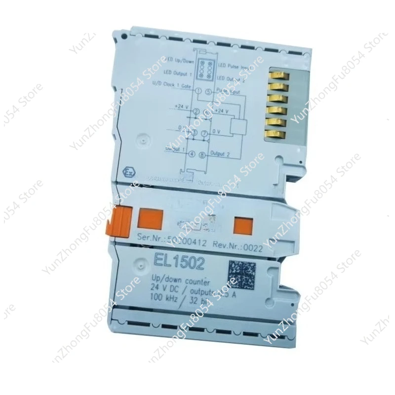 

EL1502 Терминал EtherCAT 2-канальный цифровой счетчик входов 24 В постоянного тока 100 кГц
