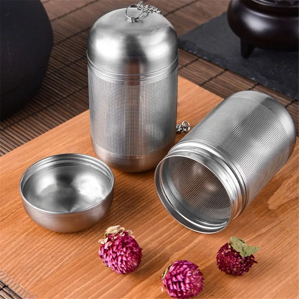 Stainless Steel Tea Infuser Tea Leaves Spice Seasoning Ball Strainer Teapot Fine Mesh Coffee Filter Teaware Kitchen Accessories