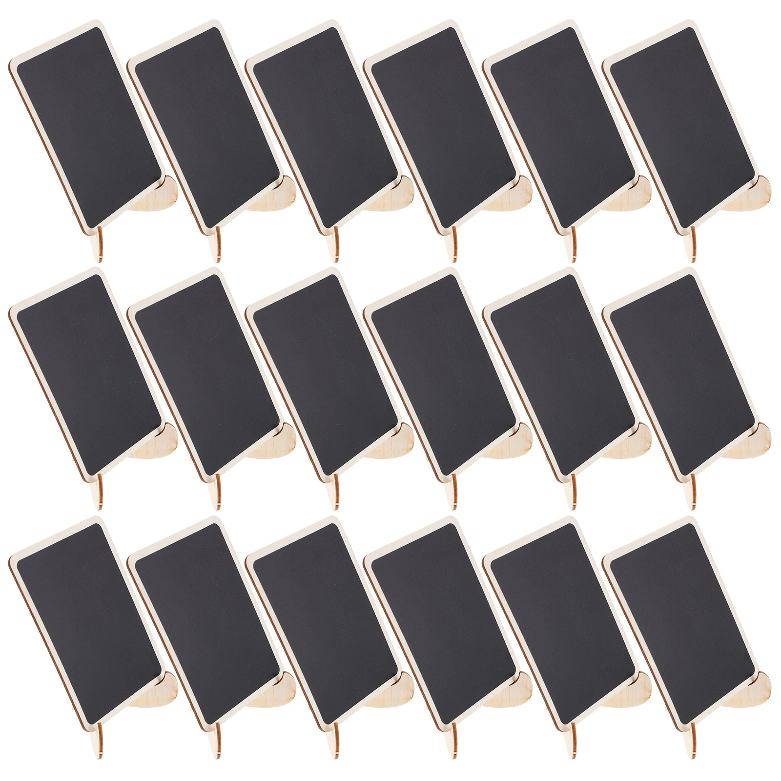 

Mini Wooden Chalkboard Small Blackboard Message Boards Decorative Labels Food Signs Plant Wedding Craft Supplies