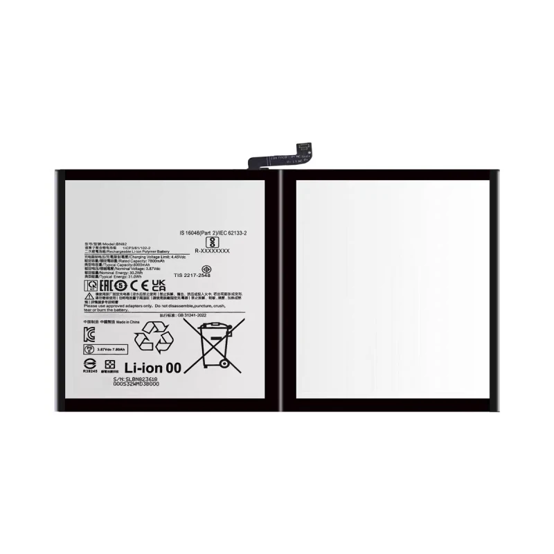 100% New Original BN82 For Redmi Pad SE 23073RPB6BC High Capacity 8000mAh Battery + Free Tools