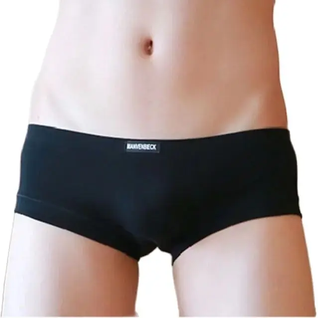 CLEVER-MENMODE 8pcs/ Kit Mens Mini Boxer Stretch Soft Shorts Cotton Underpants Slim Hot Sexy Underwear Men Cueca hombre Panties