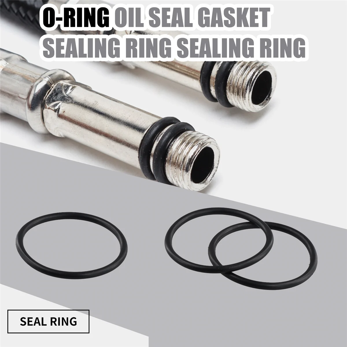 HOT O-ring, sealing ring, 10 pieces, 45 mm x 3 mm, nitrile rubber, black