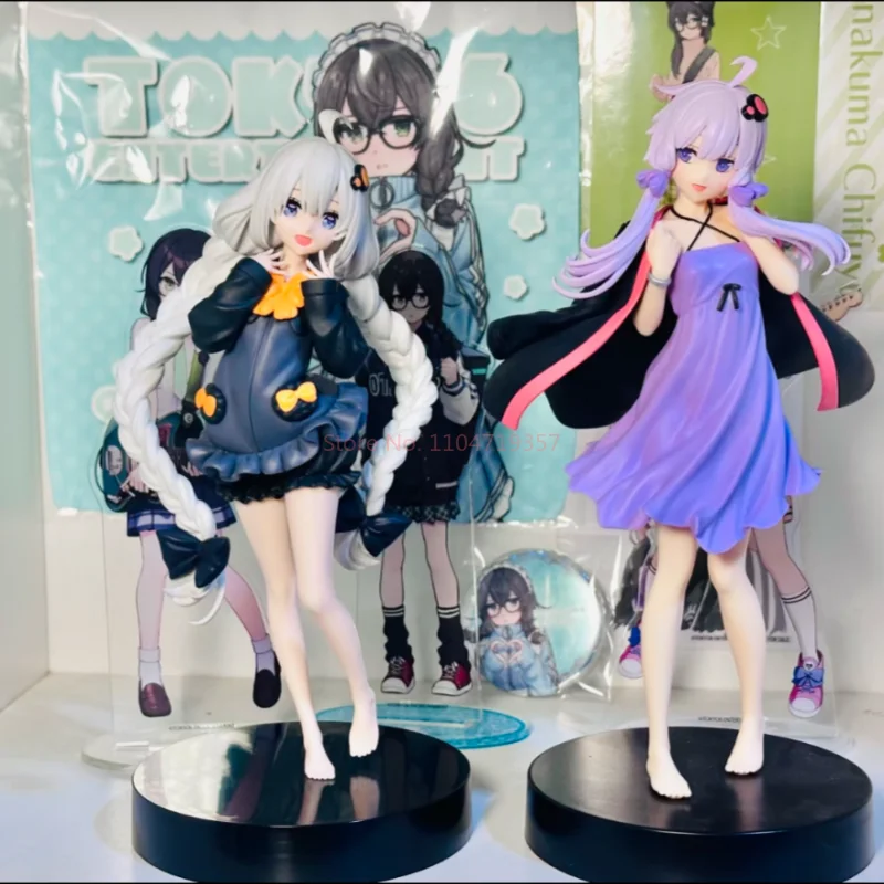 반다이 보이스로이드 유즈키 유키리 키즈나 아카리 마키 스트링마키 PVC 애니메이션 액션 피규어 모델 인형 상세한 수집용 모델 장난감