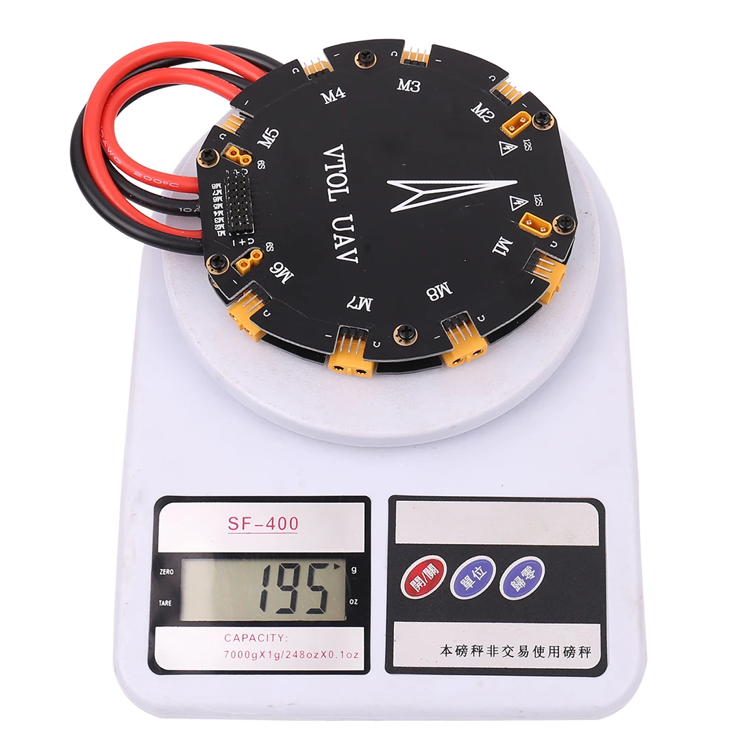 Agriculture Drone Plant Protection Machine 6/8-Axis High Current 480A Power Distribution Board with UAV Management Module