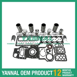 K4100D Rebuild Kit Cylinder Liner Kit With Gasket Set Bearing For Weichai Engine Parts