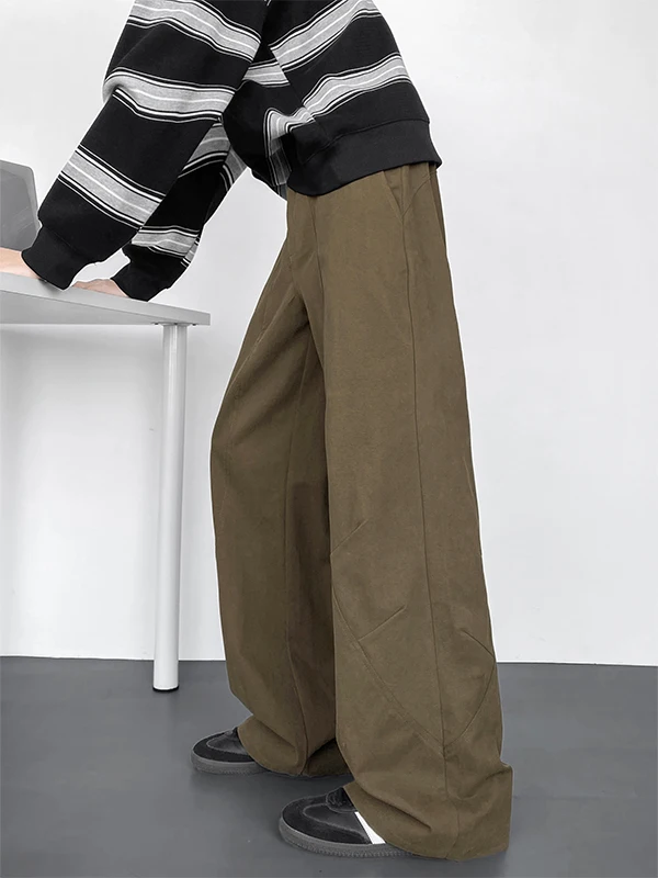 

Мужские брюки Cleanfit American Casual с широкими штанинами, свободные прямые рабочие брюки для весны