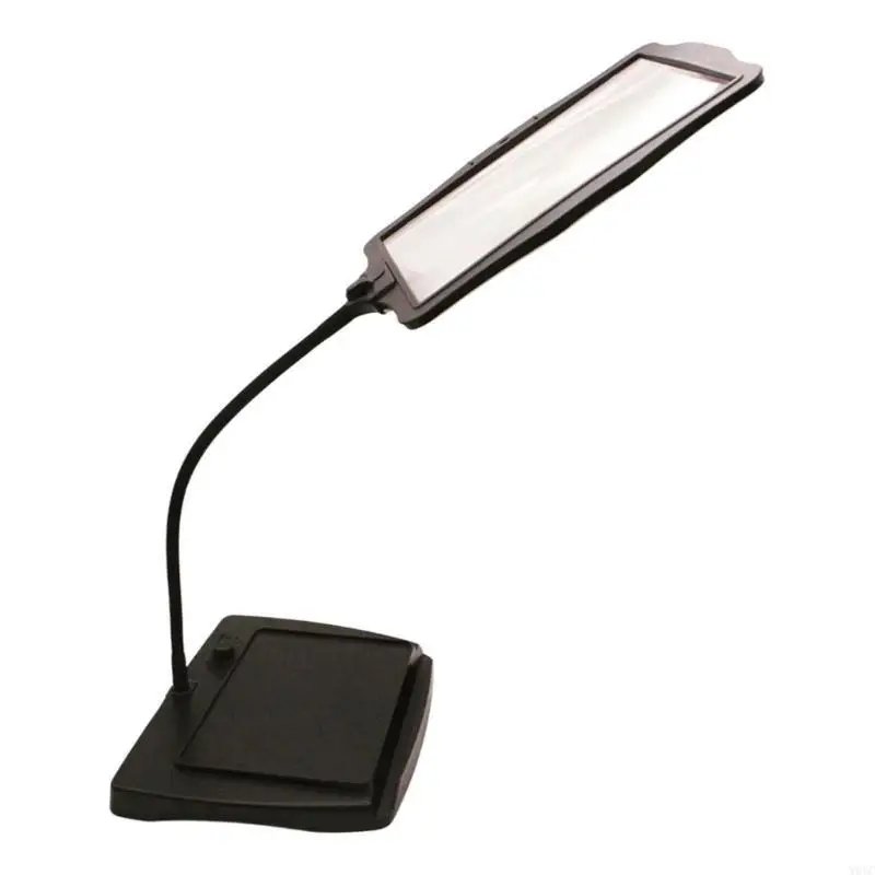 

W0YC Easy Carry Magnifier with USB Rechargeable 48 LED light LED illuminates Magnifier for enhances Visibilities in Various