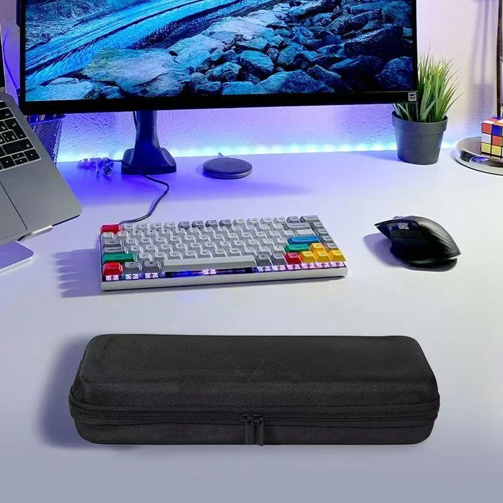 Hard Shell Keyboard Protective Cover Waterproof Portable Mechanical Keyboard Carrying Case Keyboard Replacement Accessories