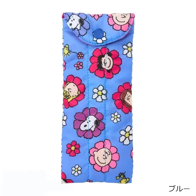 Snoopy Glasses Bag Cotton Sunglasses Reading Eyeglasses Protective Cover Storage Pouch Case Eyewear Protector Case Accessories